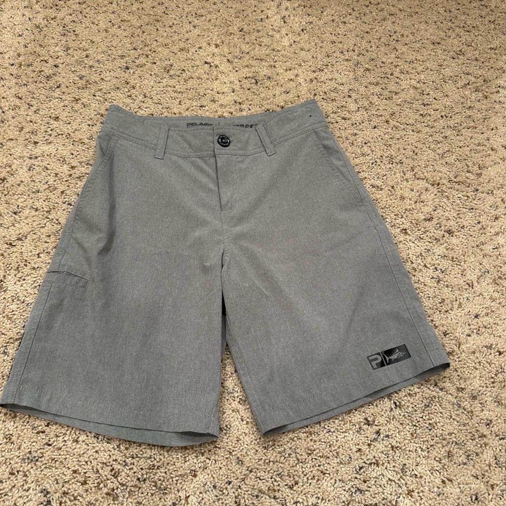 Youth size 27 Pelagic Deep Sea Hybrid shorts